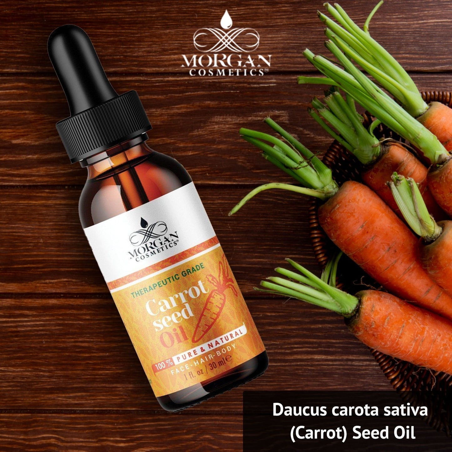 100% Pure CARROT SEED OIL Therapeutic Grade Face-Hair-Body 1 oz/30 ml freeshipping - morgancosmeticsofficial