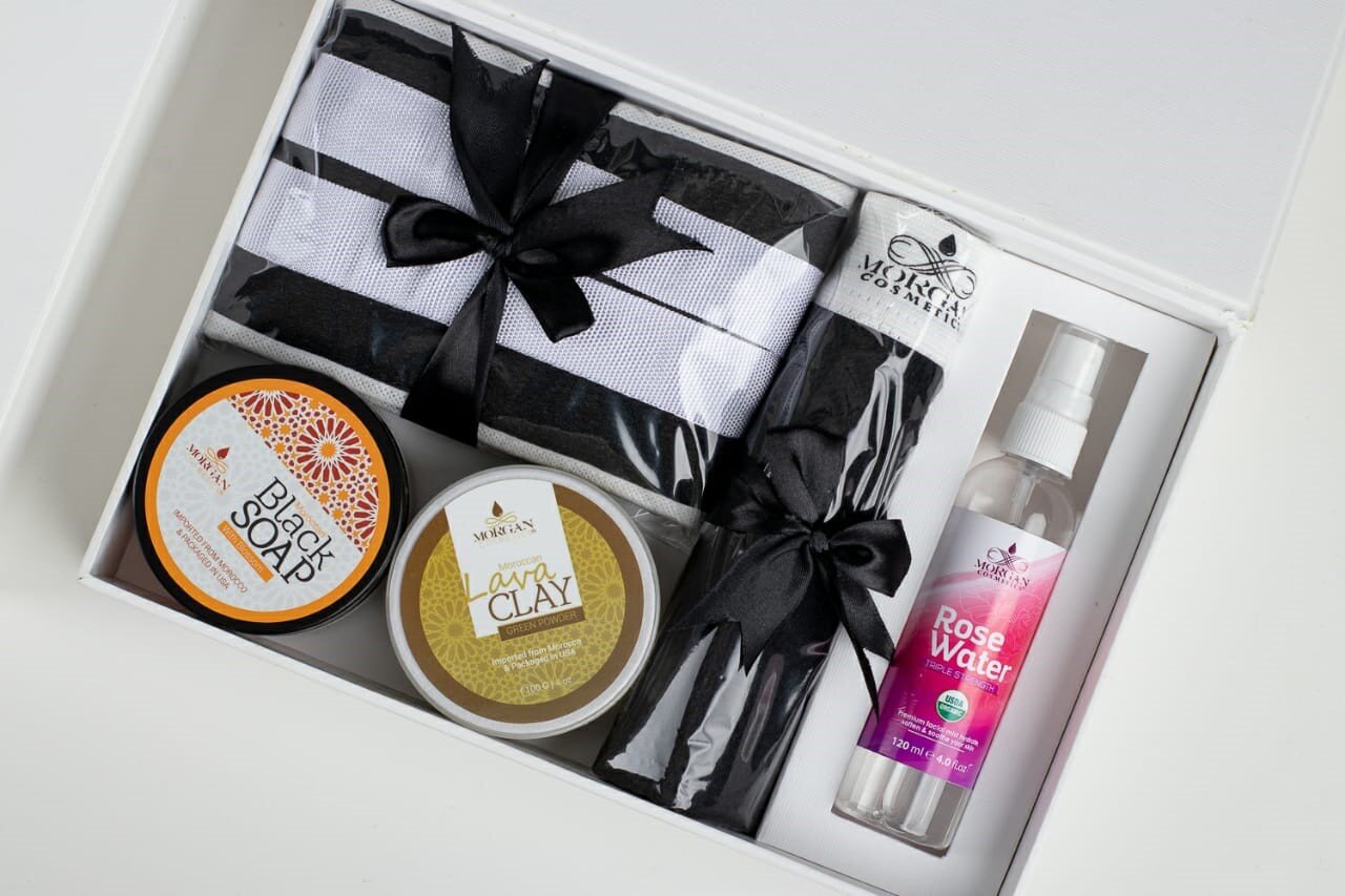 Moroccan Hammam/SPA Gift Set – Morgan Cosmetics